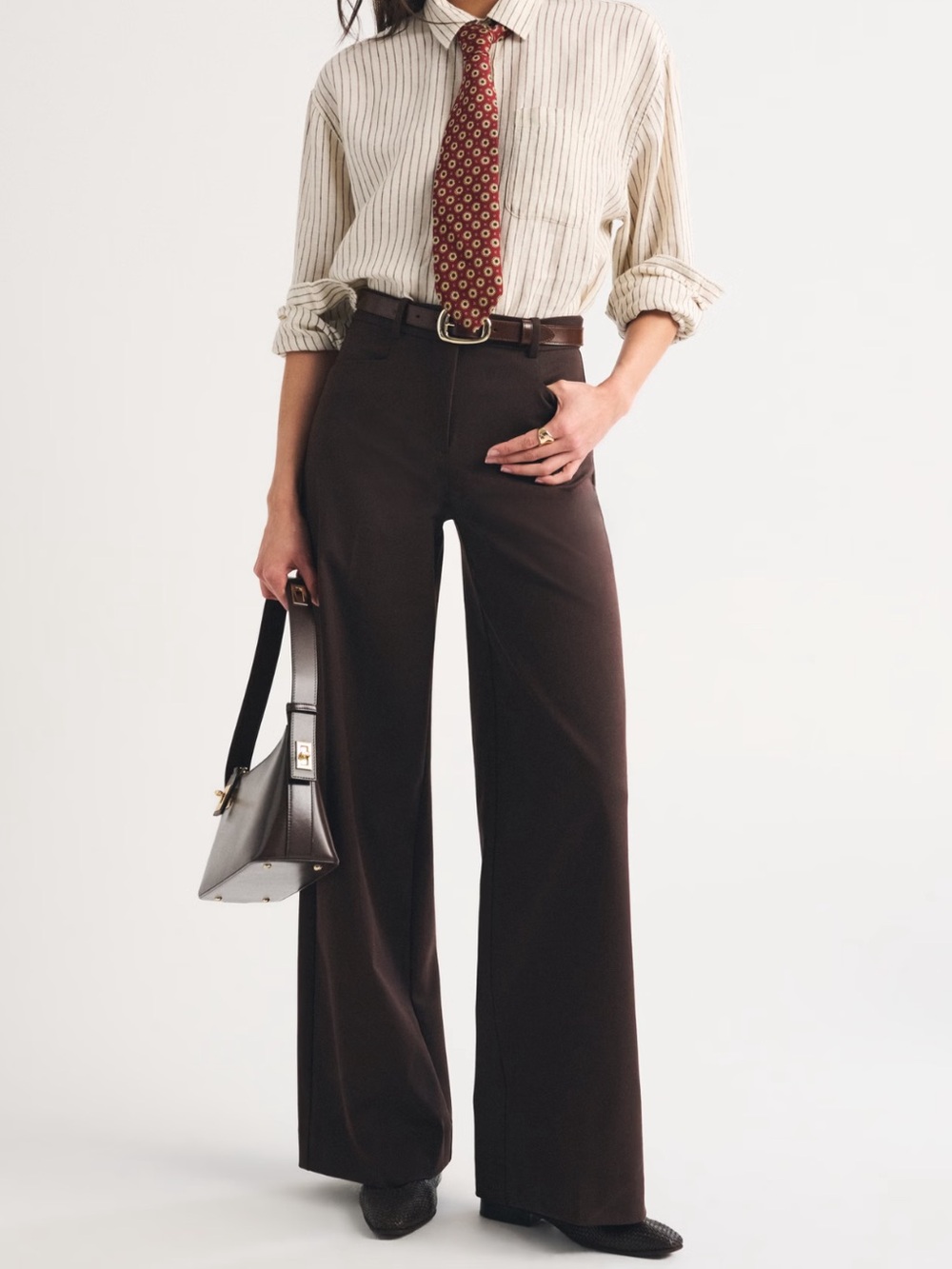 ABERCROMBIE AND FITCH FORME ULTRA WIDE LEG PANT